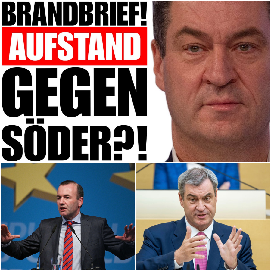 Mit voller Wucht ins Mark: Manfred Webers viraler Brandbrief entfacht historischen Machtkampf in der CSU und stellt Markus Söder ins Abseits