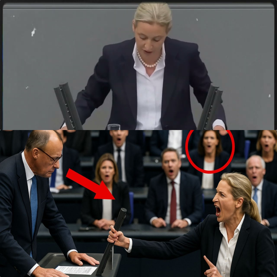Showdown im Plenarsaal: Der gnadenlose Machtkampf zwischen Friedrich Merz und Alice Weidel