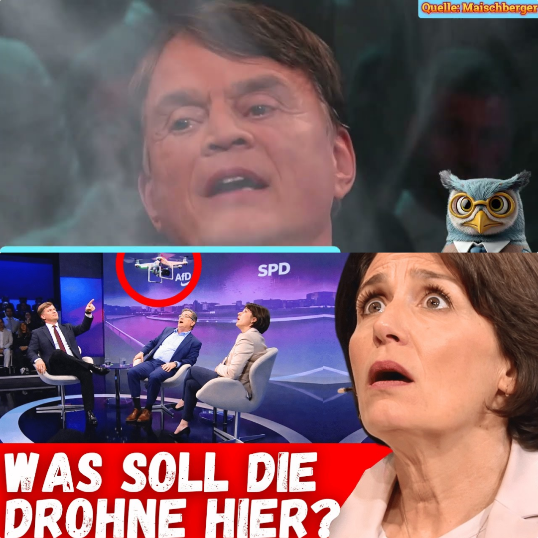 Drohnen-Eklat im Live-TV: Wenn politische Debatten außer Kontrolle geraten