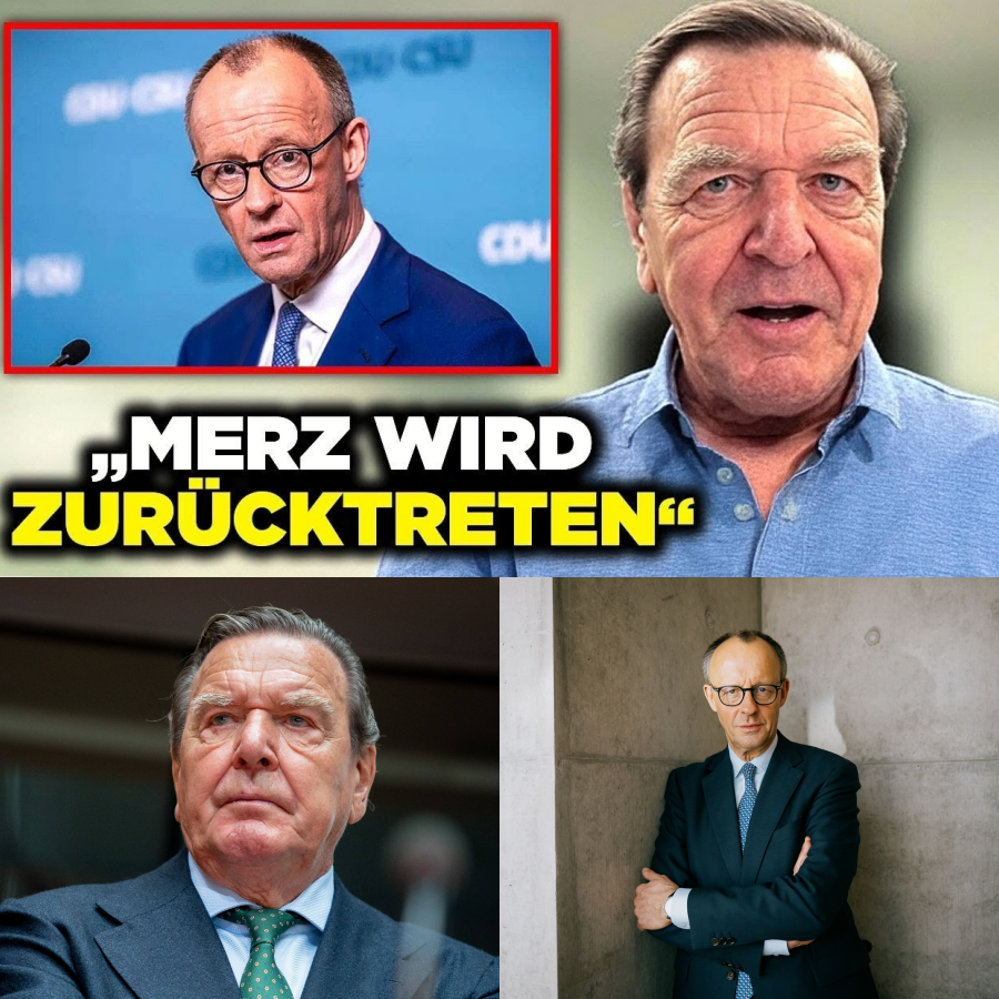 Gerhard Schröders brisante Abrechnung: Wie ein Altkanzler die deutsche Kriegsrhetorik entlarvt und Friedrich Merz in die Enge treibt
