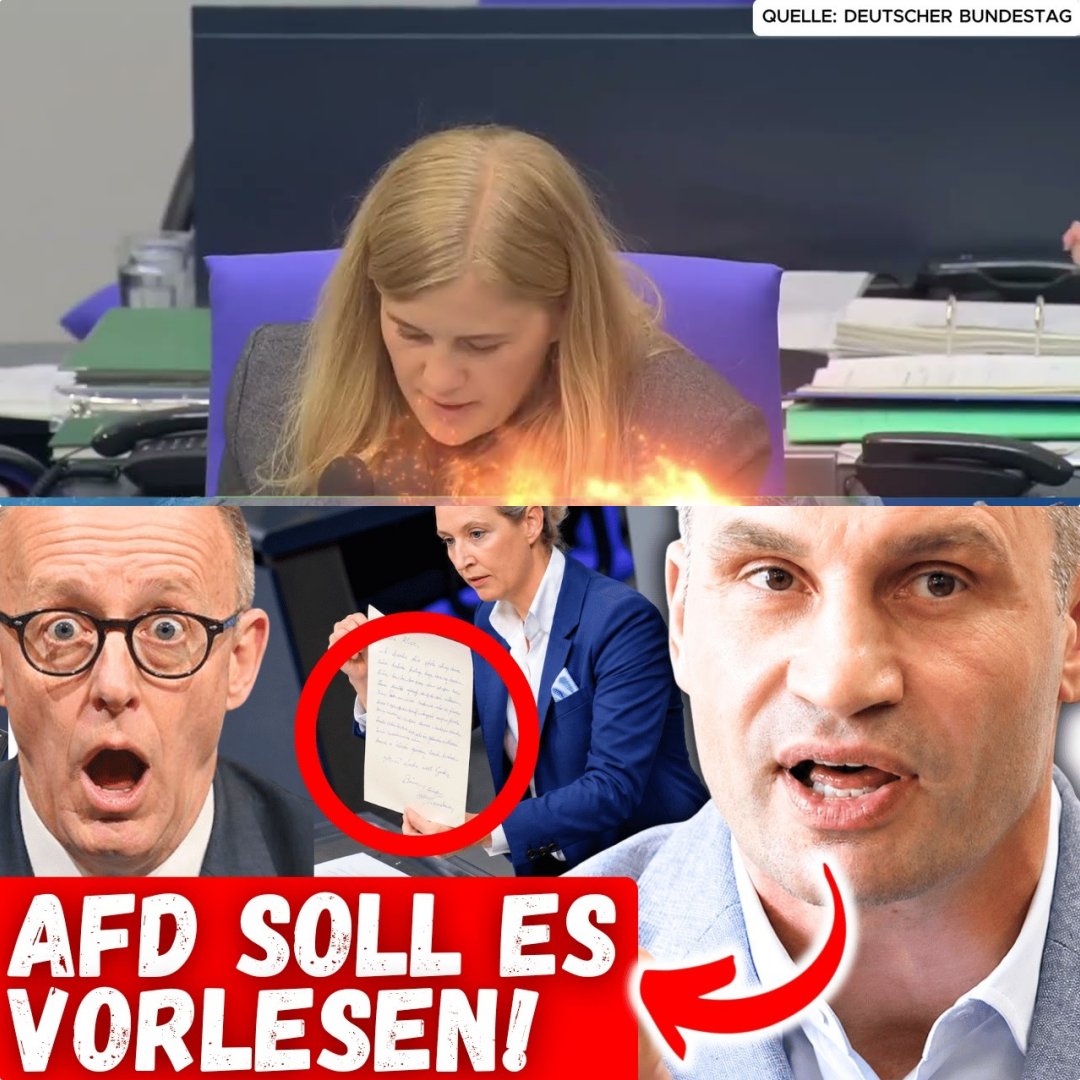 Politisches Beben im Bundestag: Geheimes Klitschko-Schreiben befeuert Debatte über Staatsversagen
