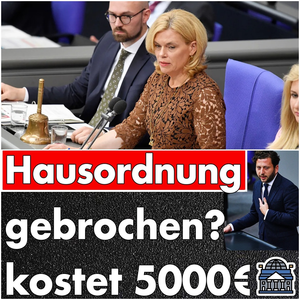 Regelbruch im Machtzentrum: Wie Grünen-Chef Felix Banaszak mit einem Video die Hausordnung des Bundestages ignoriert und Julia Klöckner zum Handeln zwingt