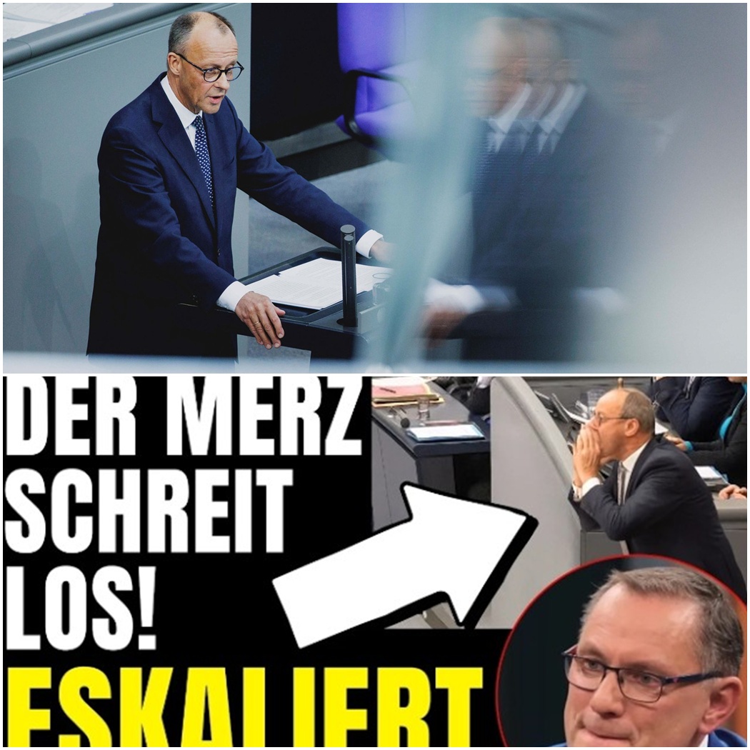 Politisches Beben im Bundestag: Chrupalla rechnet gnadenlos ab – und Friedrich Merz verliert völlig die Fassung!