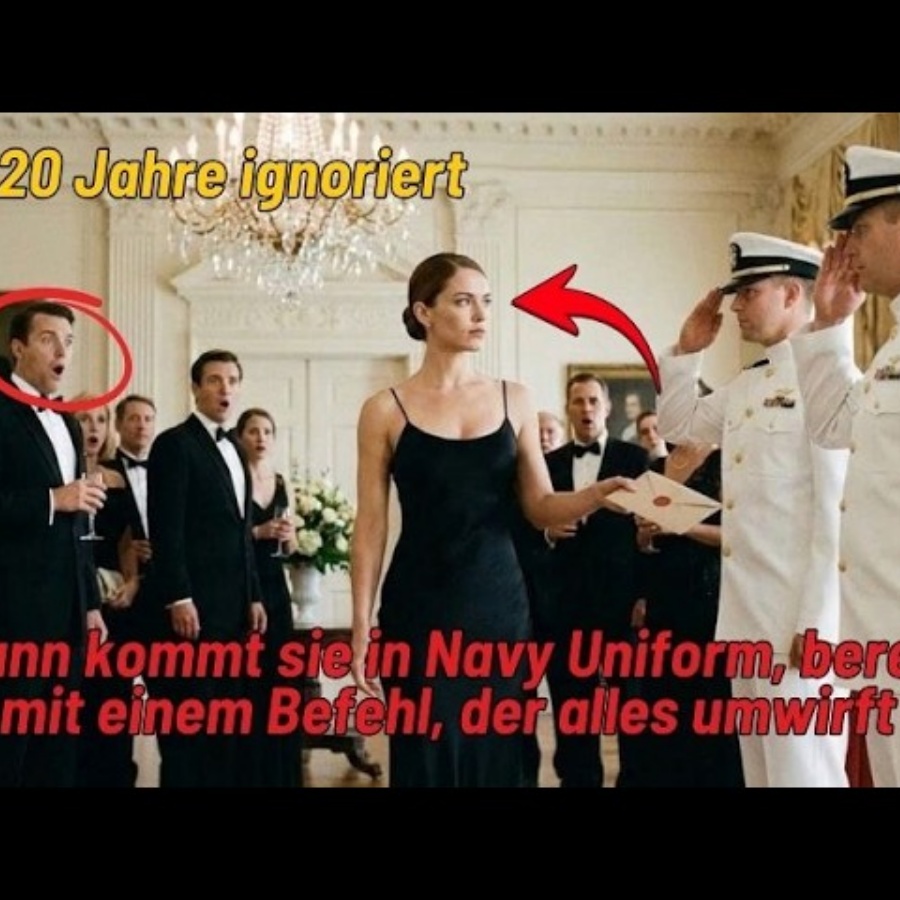 20 Jahre ignoriert – dann kommt sie in Navy Uniform, bereit mit einem Befehl, der alles umwirft