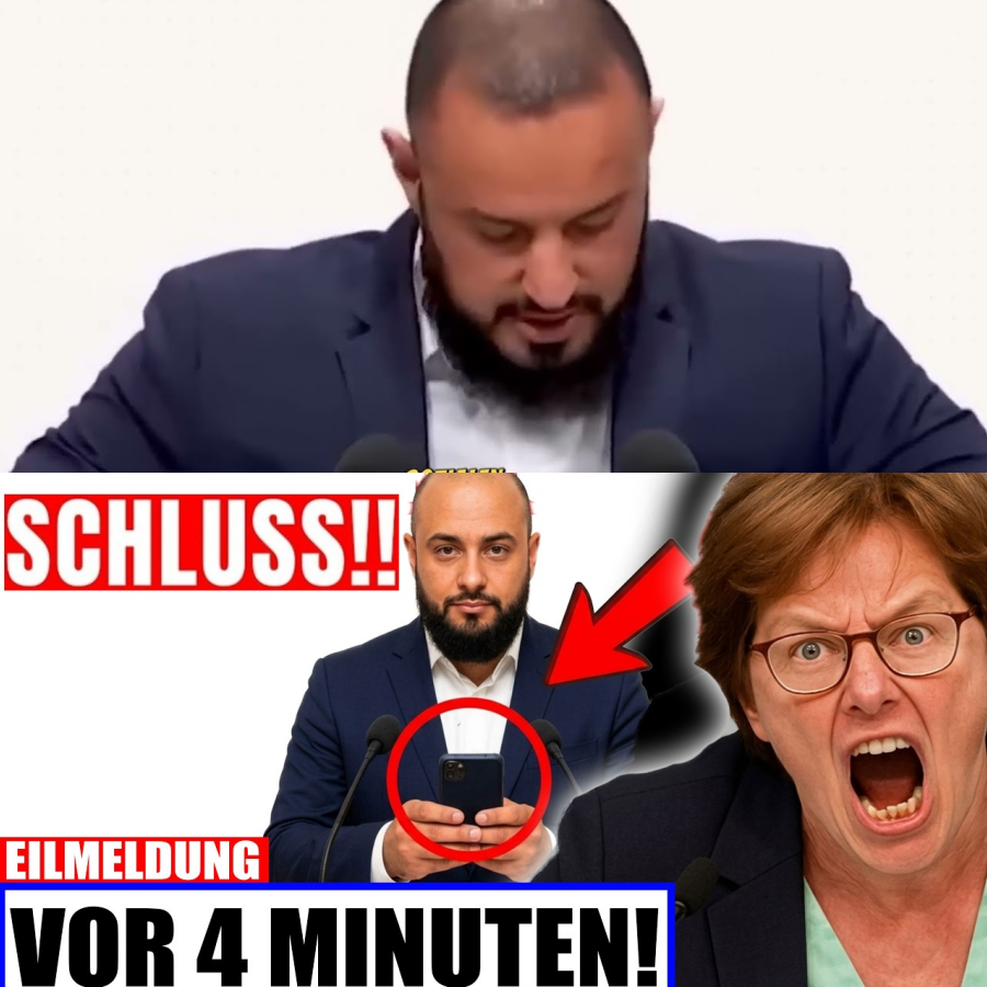 AFD zeigt dieses Handy-Foto: Grüne Präsidentin flippt komplett aus!