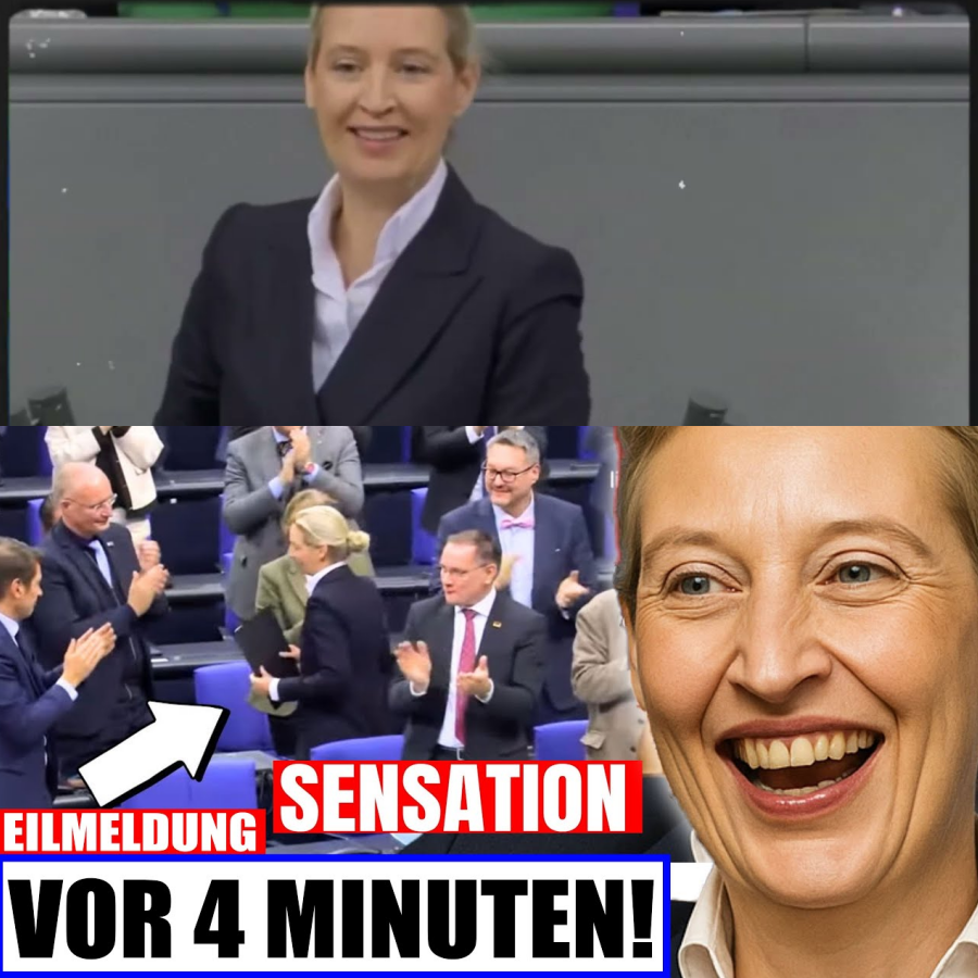 HISTORISCH!  Ganz AfD springt auf: Alice Weidel versetzt alle in Ekstase!