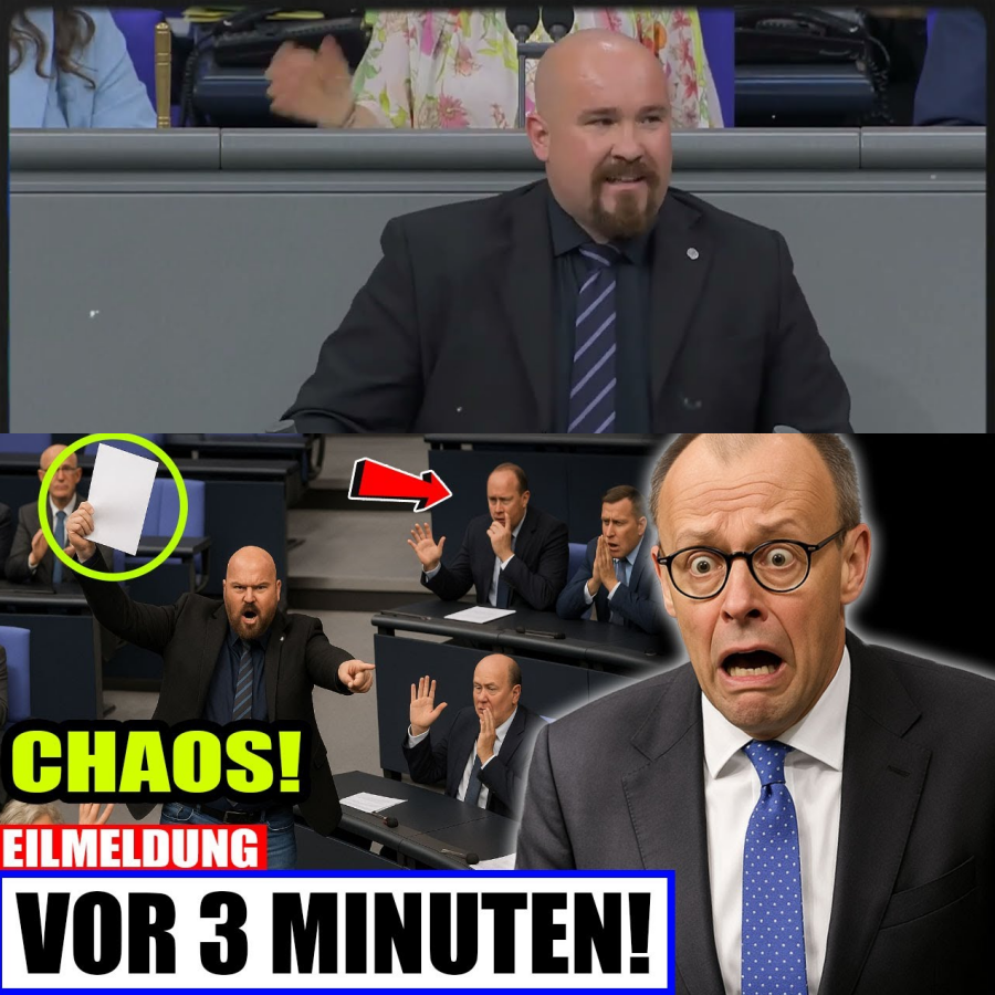 AfD schockt mit Beweisen – Merz rastet komplett aus! Tumulte im Saal: Was steckt dahinter?!