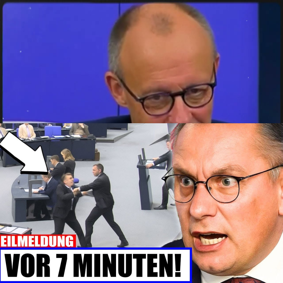 Eklat im Bundestag! Politiker rastet aus und stürmt plötzlich auf TINO zu – Chaos im Parlament!