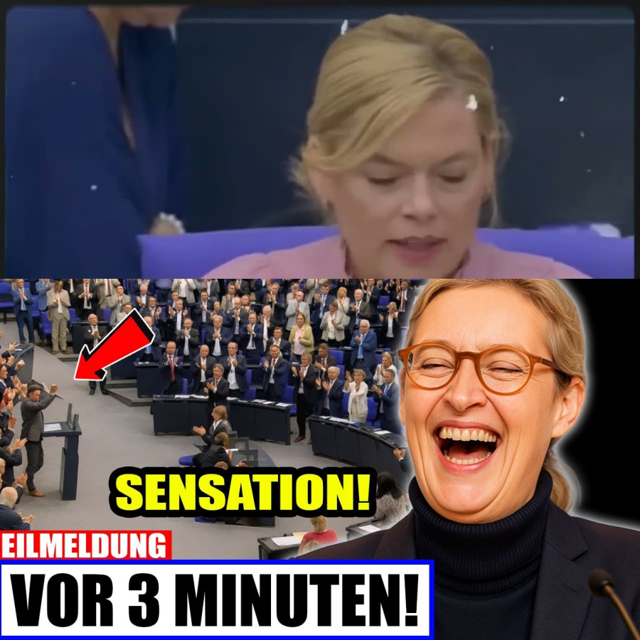AFD-Neuling schockt Bundestag: Standing Ovations explodieren – Applaus außer Kontrolle!