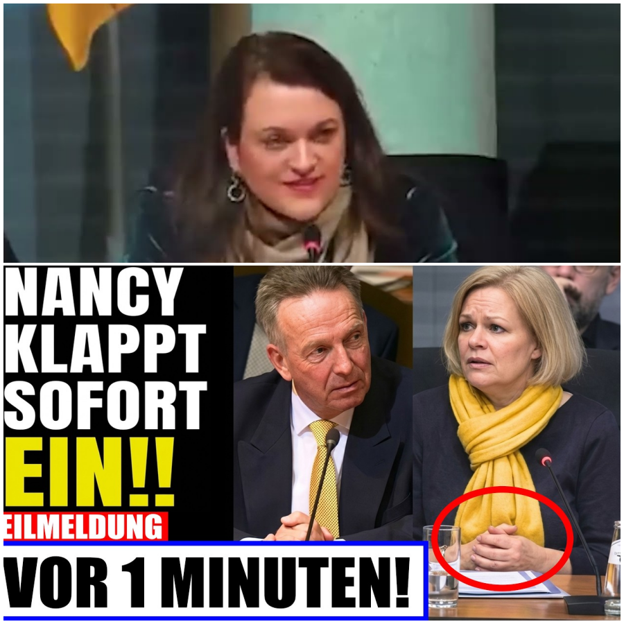 Faeser-Zusammenbruch schockt alle! AFD fassungslos!