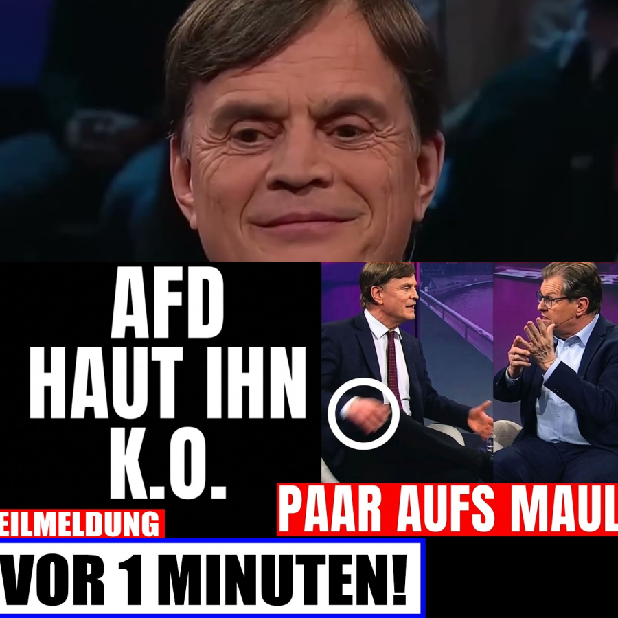 ES REICHT!  AfD-Mann beendet den Spuk mit einem Knall!