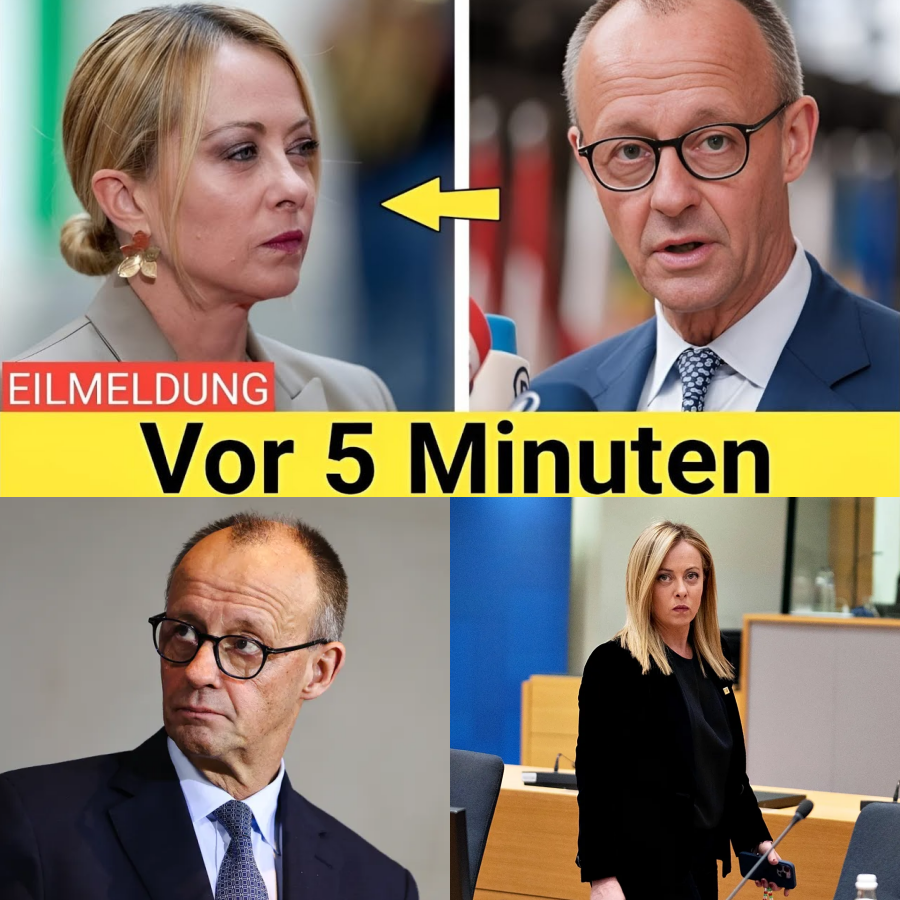 Historische Demütigung in Rom: Wie Giorgia Meloni Friedrich Merz demontierte und von der Leyen Europa im Stich lässt