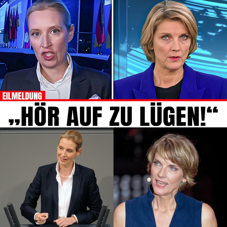 TV-Eklat zur besten Sendezeit: Wie Alice Weidel die etablierten Medien im Live-Interview in die Enge trieb