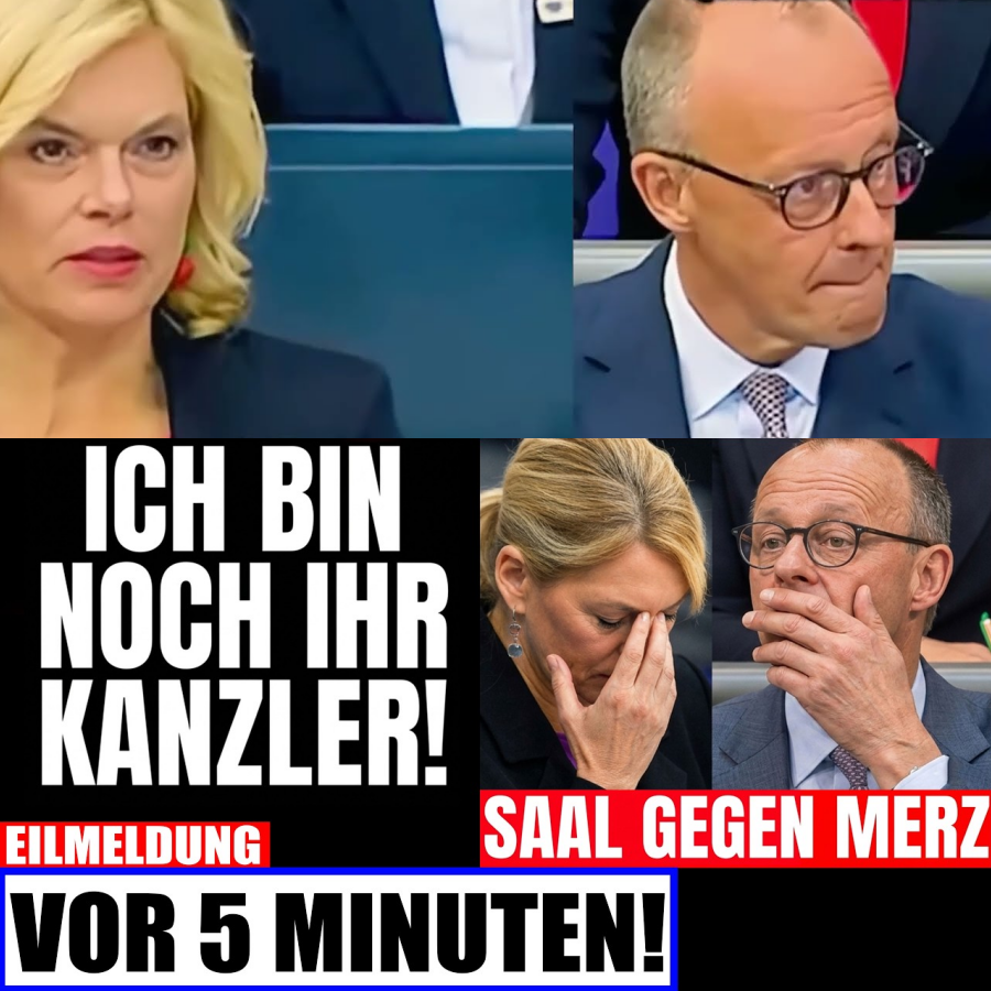 MERZ REBOLLIERT! Saal kocht über – Klöckner am Boden!