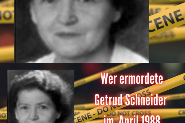 Wer ermordete Gertrud S. aus Reichenbach im April 1988 ? – Cold Case  T