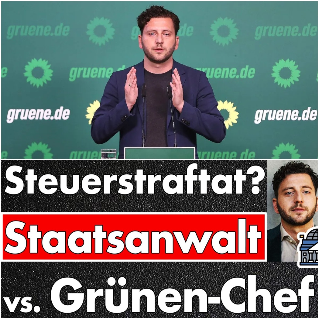 Brisanter Verdacht: Ermittelt die Staatsanwaltschaft wegen Steuerhinterziehung gegen Grünen-Chef Felix Banaszak?