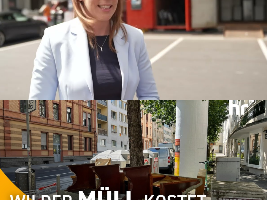 Vermüllte Städte: Warum Hessens Kommunen jetzt härter durchgreifen  T