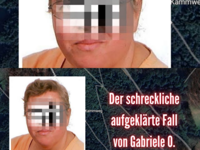 Der schreckliche aufgeklärte Fall Gabriele O. aus Halle (Westfalen) T