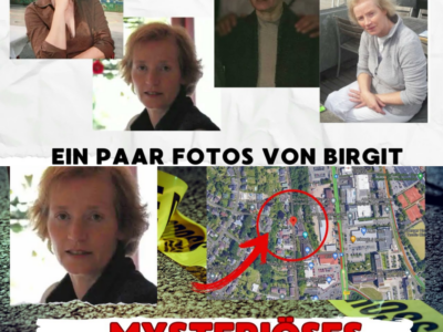 Mysteriöses verschwinden – Was geschah mit Birgit R. ?  T