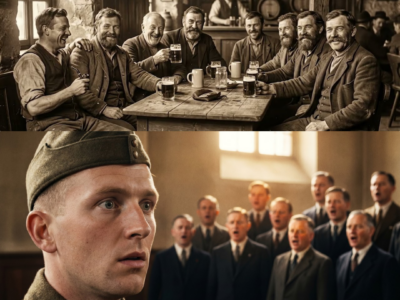 Als britische Soldaten zum ersten Mal den deutschen Männerchor hörten — sie konnten es nicht fassen