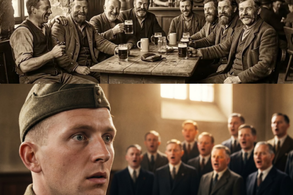 Als britische Soldaten zum ersten Mal den deutschen Männerchor hörten — sie konnten es nicht fassen