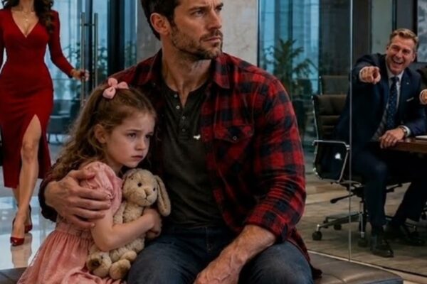 Single Dad wartete vor seinem eigenen Büro – dann feuerte er sie alle!  T