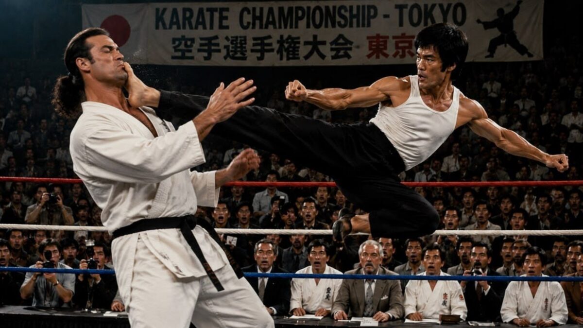„Kung Fu ist nur Show“, sagte Steven Seagal live auf der Bühne zu Bruce Lee – doch 10 Sekunden später änderte sich alles
