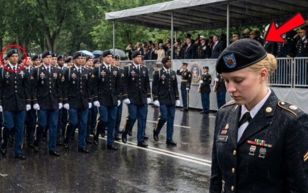 Sie zwangen sie, bei jeder Parade als Letzte zu marschieren – bis der Präsident fragte, wer sie sei
