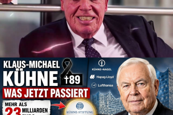 Klaus-Michael Kühne †89: Was jetzt passiert – Ty