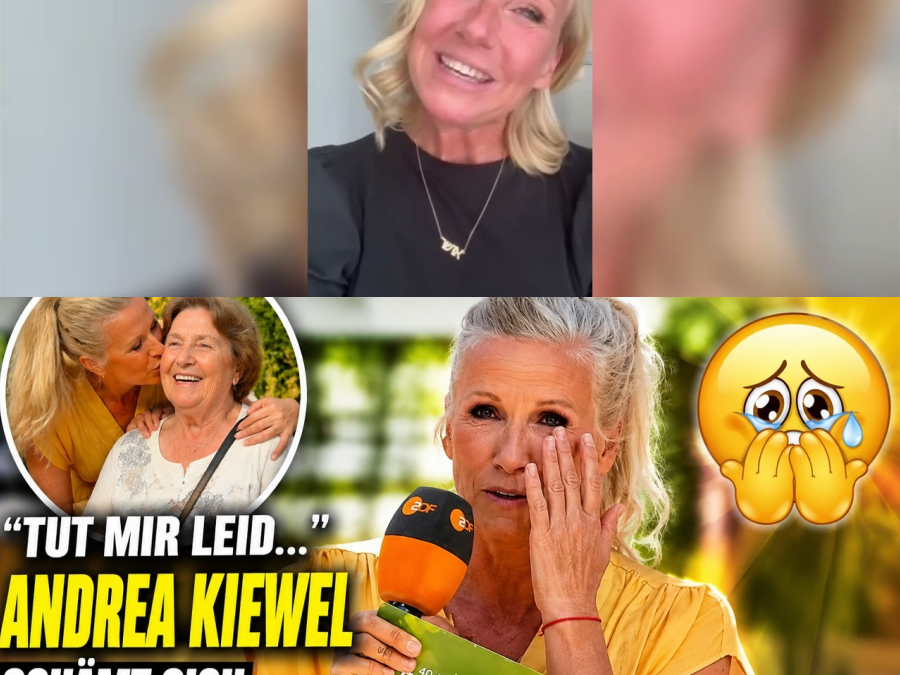 Peinlicher Moment im Live-Fernsehen: Warum sich Andrea Kiewel vor Millionen Zuschauern bei ihrer Mutter entschuldigen musste T