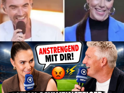 „War anstrengend mit dir!“: Bastian Schweinsteiger und Esther Sedlaczek begeistern mit frechem Live-Schlagabtausch T