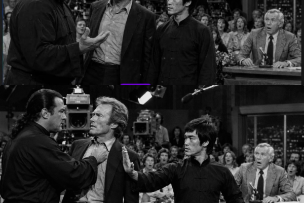 Steven Seagal Packte Clint Eastwood am Kragen — Bruce Lee War der Erste, der Sich Bewegte