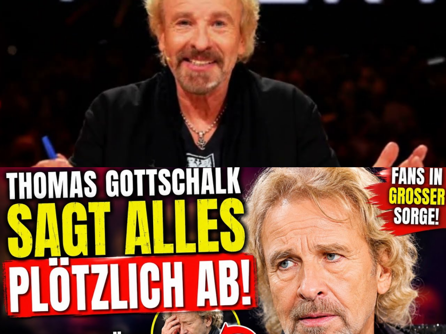 Thomas Gottschalk sagt ALLES plötzlich ab! – Ty