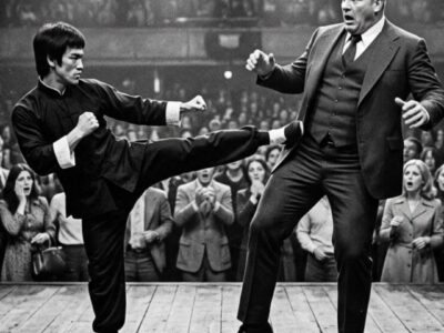 Ein 140-Kilo-Champion sagte: „Bruce Lee ist ein Blender“ – 5 Sekunden später bereute er es