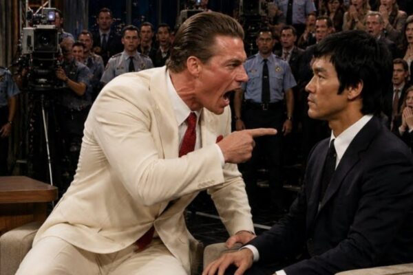 Van Damme demütigte Bruce Lee live im Fernsehen… Zehn Sekunden später herrschte absolute Stille im Studio.