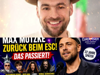 Max Mutzke: Dieses ESC-Geheimnis überrascht alle! -Ty