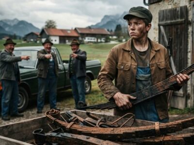 Sie lachten, als der 15 Jährige alte Federn mitnahm. Niemand ahnte, was er daraus schmiedete