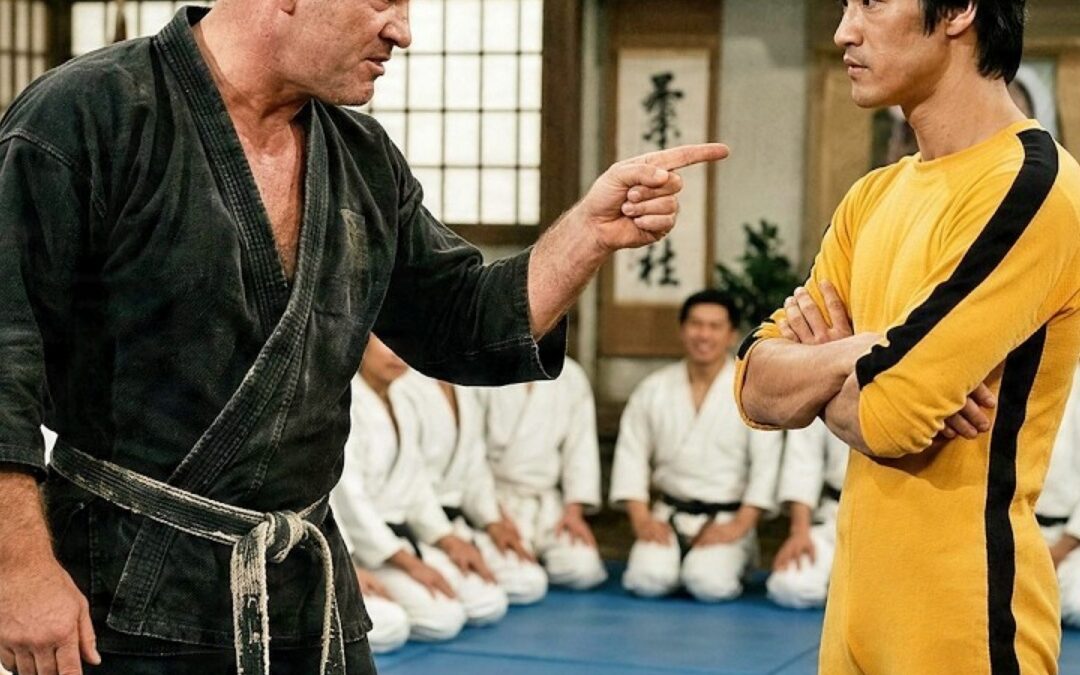 Berühmter Guru behauptete, Bruce Lees Stil sei nur für Filme geeignet … bis zu einer 5-sekündigen Demontage
