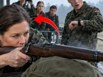 „Mit dem alten Springfield triffst du nie!” – der Rekrut spottete – dann traf sie auf 800 Meter!