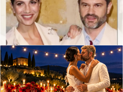 Ein Märchen aus Liebe und Luxus: Roberta Morise und Enrico Bartolini feiern dreitägige Traumhochzeit in der Toskana T